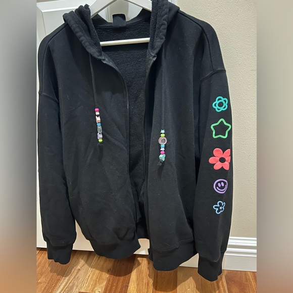 PACSUN☀️ Oversized Zip Up - Picture 2 of 5